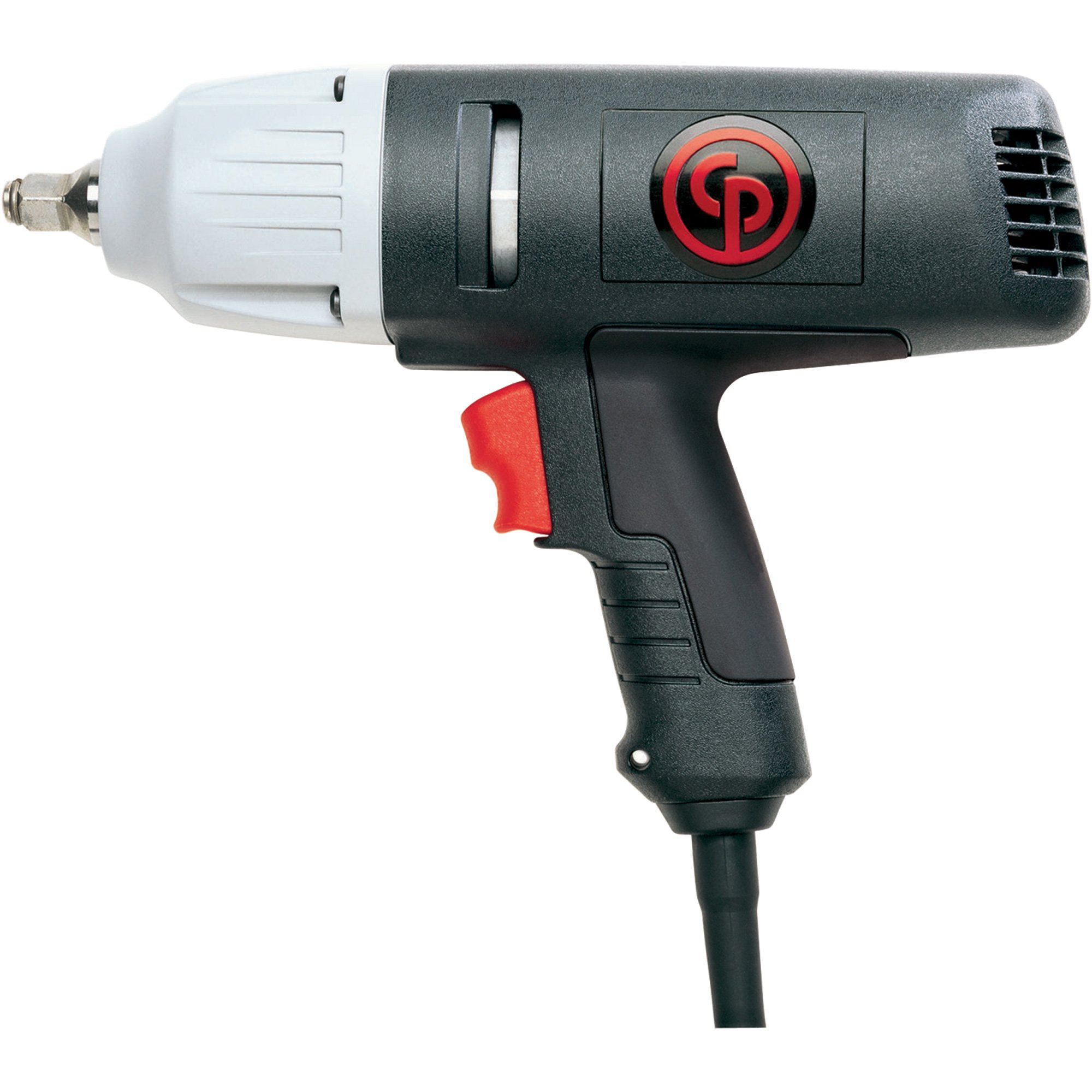 Chicago Pneumatic Electric Impact Wrench — 1/2in. Drive, 1800 RPM, 2600 BPM, 300lb. Torque, Mod